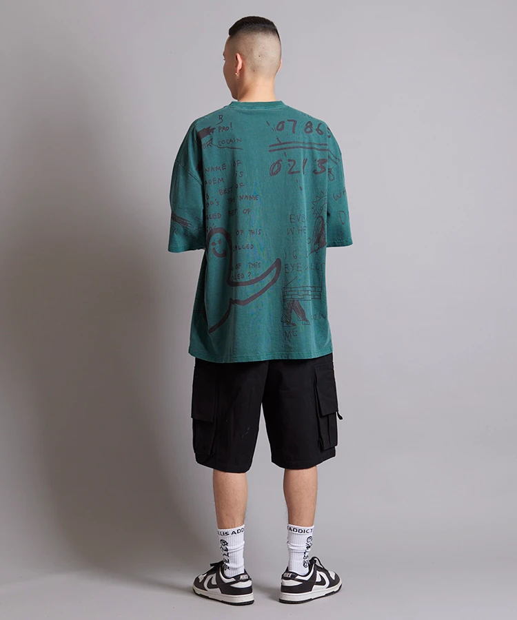 JACKROSE(ジャックローズ) |What it isNt-MG/ワットイットイズントバイマークゴンザレス 2H7-14369-ピグメント染め BIG S/S TEE(MENS)