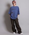 JACKROSE(ジャックローズ) |What it isNt-MG/ワットイットイズントバイマークゴンザレス 2H7-14369-ピグメント染め BIG S/S TEE(MENS)