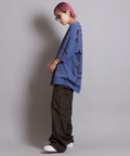 JACKROSE(ジャックローズ) |What it isNt-MG/ワットイットイズントバイマークゴンザレス 2H7-14369-ピグメント染め BIG S/S TEE(MENS)