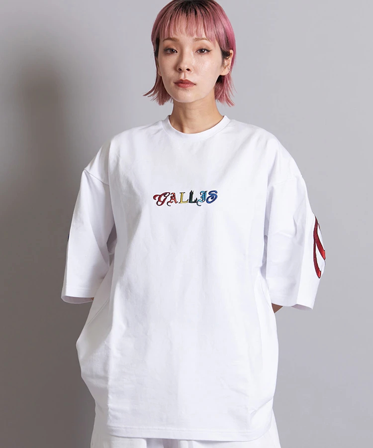 JACKROSE(ジャックローズ) |GA RANDOM-COLOR刺繍 S/S TEE *セットアップ対応(MENS)