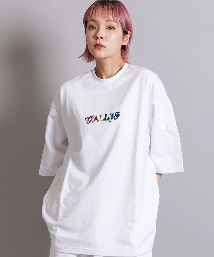 JACKROSE(ジャックローズ) |GA RANDOM-COLOR刺繍 S/S TEE *セットアップ対応(MENS)