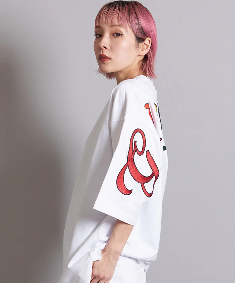 JACKROSE(ジャックローズ) |GA RANDOM-COLOR刺繍 S/S TEE *セットアップ対応(MENS)