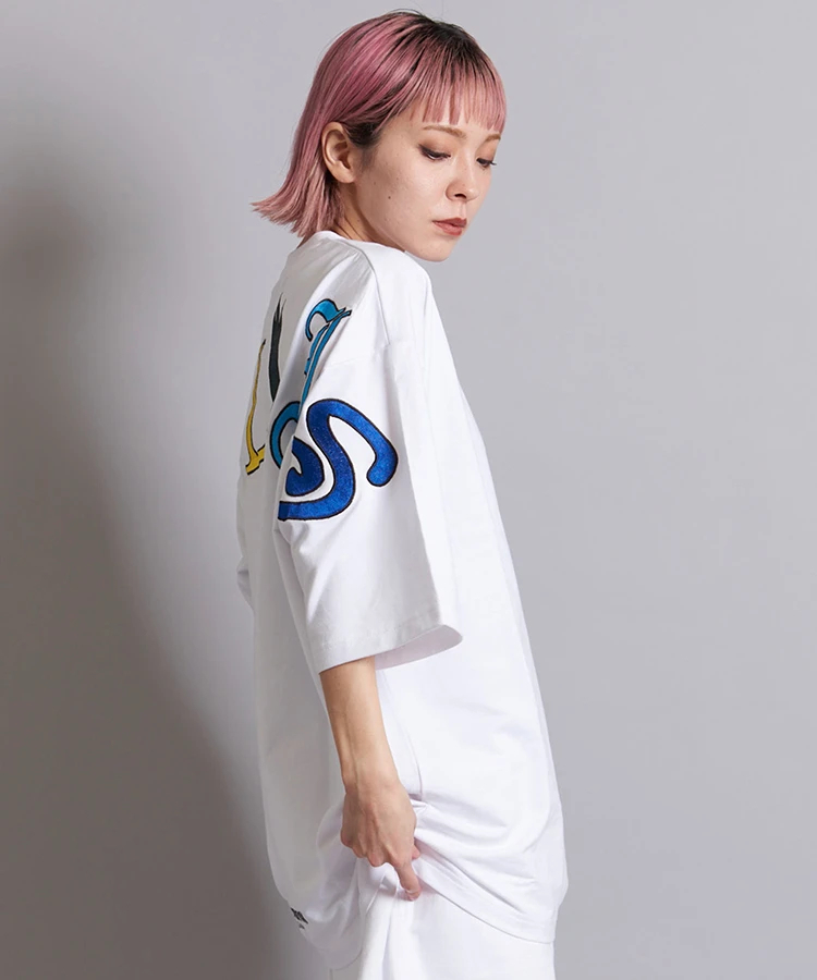 JACKROSE(ジャックローズ) |GA RANDOM-COLOR刺繍 S/S TEE *セットアップ対応(MENS)
