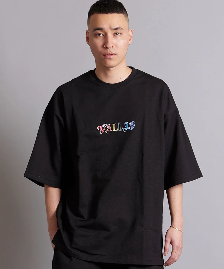 JACKROSE(ジャックローズ) |GA RANDOM-COLOR刺繍 S/S TEE *セットアップ対応(MENS)
