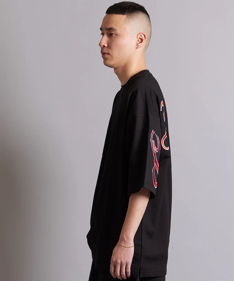 JACKROSE(ジャックローズ) |GA RANDOM-COLOR刺繍 S/S TEE *セットアップ対応(MENS)