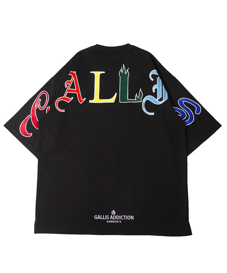 JACKROSE(ジャックローズ) |GA RANDOM-COLOR刺繍 S/S TEE *セットアップ対応(MENS)