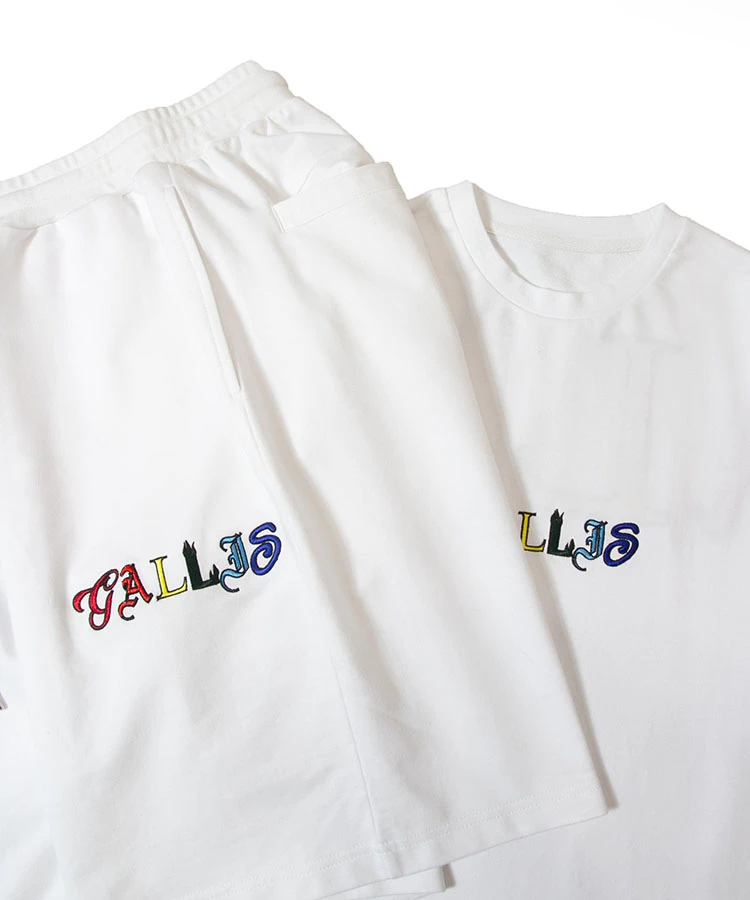 JACKROSE(ジャックローズ) |GA RANDOM-COLOR刺繍 S/S TEE *セットアップ対応(MENS)