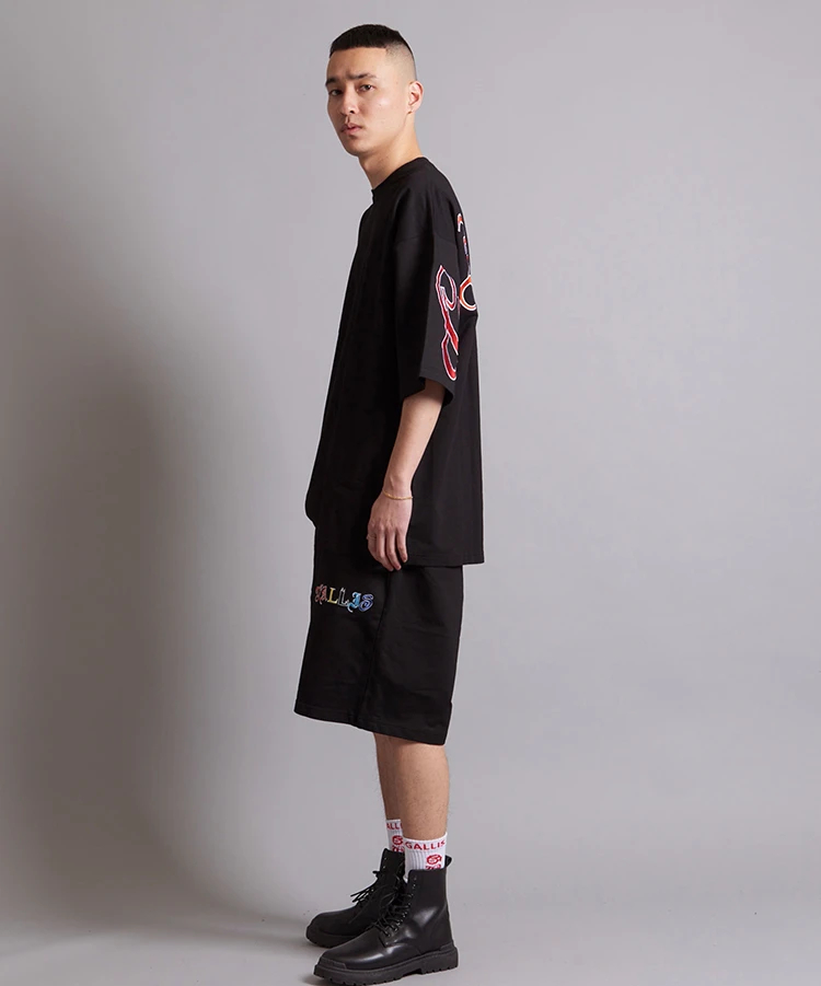 JACKROSE(ジャックローズ) |GA RANDOM-COLOR刺繍 S/S TEE *セットアップ対応(MENS)