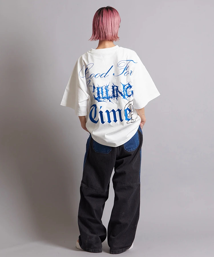 GA RANDOM-FONT三段刺繍 S/S TEE｜ファッション通販 SANKO BAZAAR 