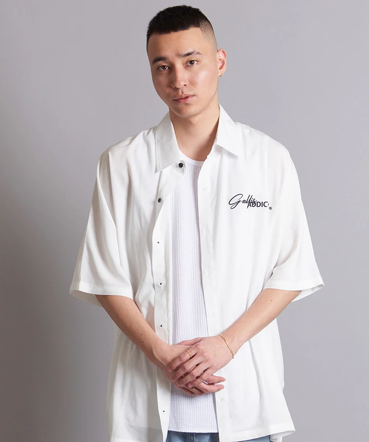JACKROSE(ジャックローズ) |GA SHOULDER-LOGO S/S SHIRT(MENS)