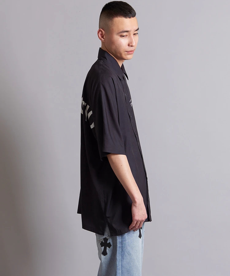 JACKROSE(ジャックローズ) |GA SHOULDER-LOGO S/S SHIRT(MENS)
