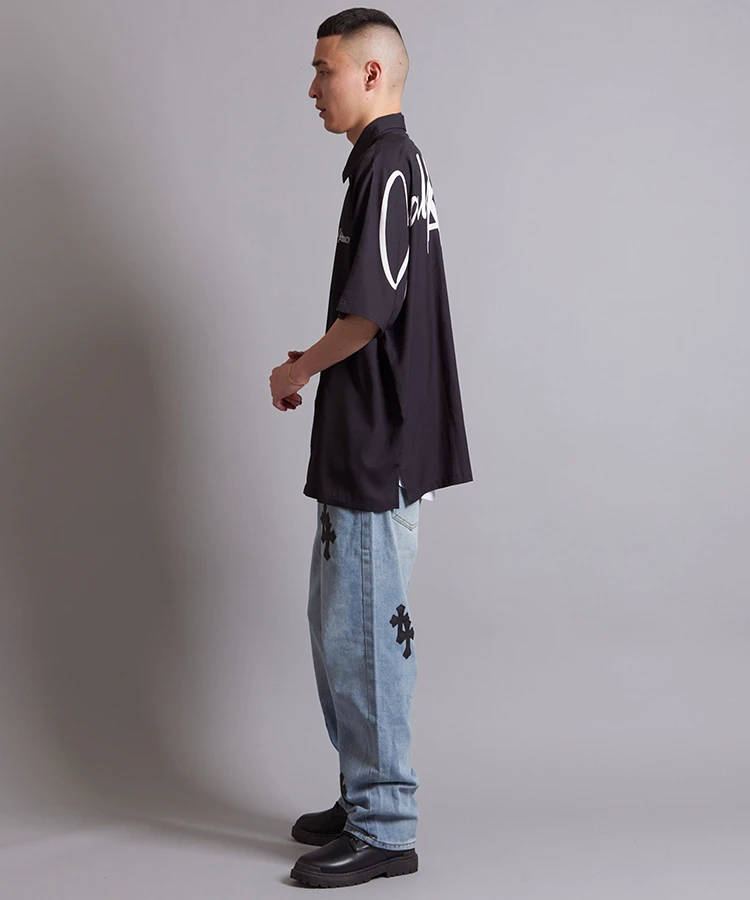 JACKROSE(ジャックローズ) |GA SHOULDER-LOGO S/S SHIRT(MENS)