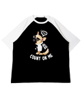 JACKROSE(ジャックローズ) |JE-DOG RAGLAN S/S TEE(MENS)