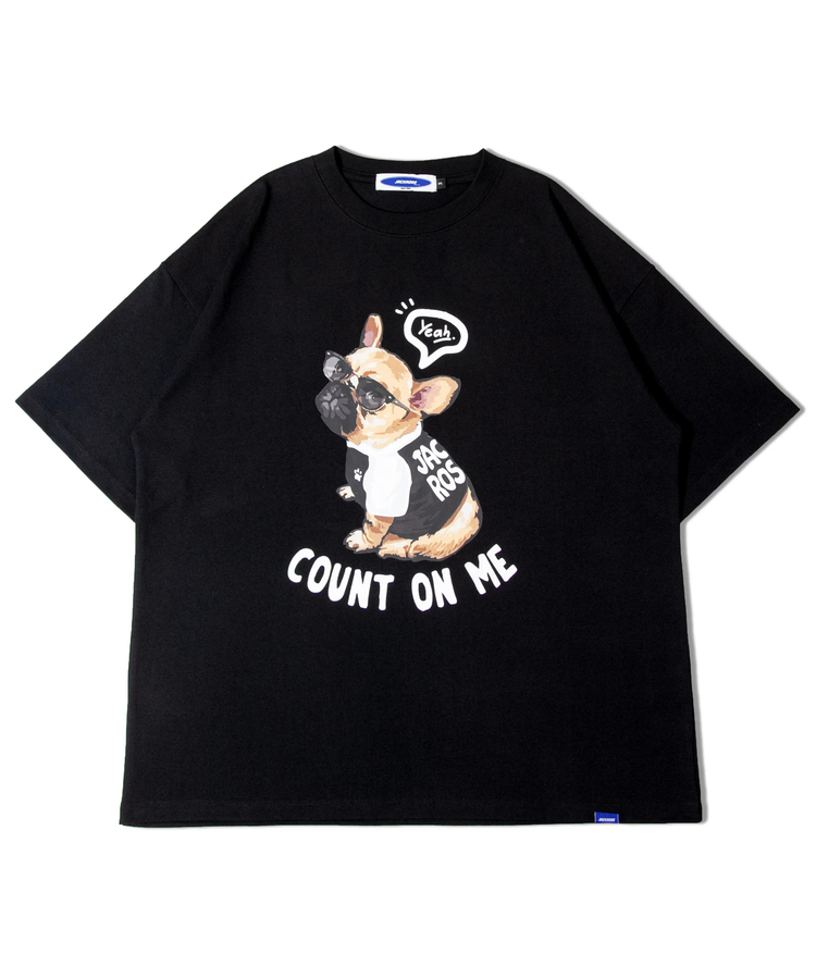 JACKROSE(ジャックローズ) |JE-DOG RAGLAN S/S TEE(MENS)