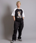 JACKROSE(ジャックローズ) |JE-DOG RAGLAN S/S TEE(MENS)