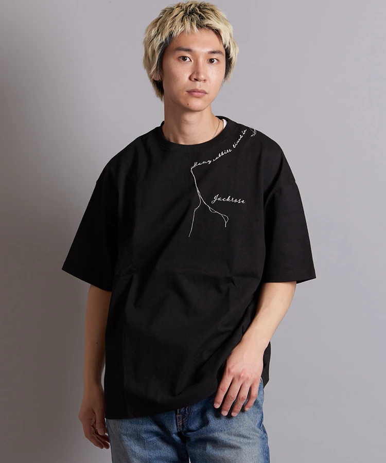 JACKROSE(ジャックローズ) |JE-LETTERING S/S TEE(MENS)