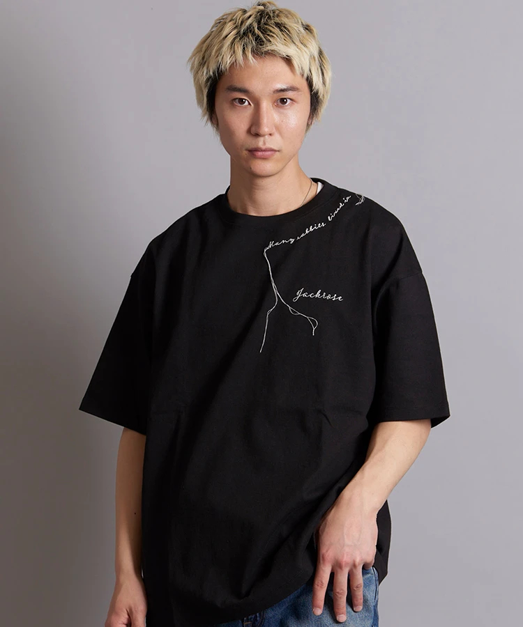 JACKROSE(ジャックローズ) |JE-LETTERING S/S TEE(MENS)