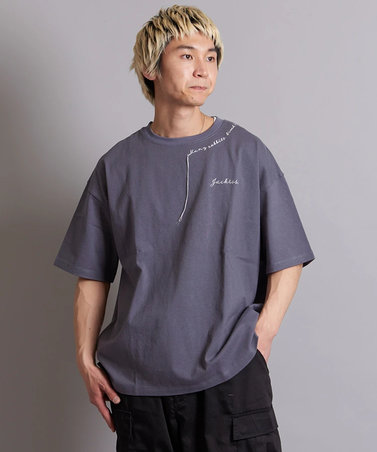 JACKROSE(ジャックローズ) |JE-LETTERING S/S TEE(MENS)