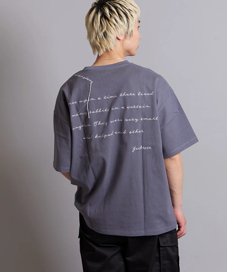 JACKROSE(ジャックローズ) |JE-LETTERING S/S TEE(MENS)