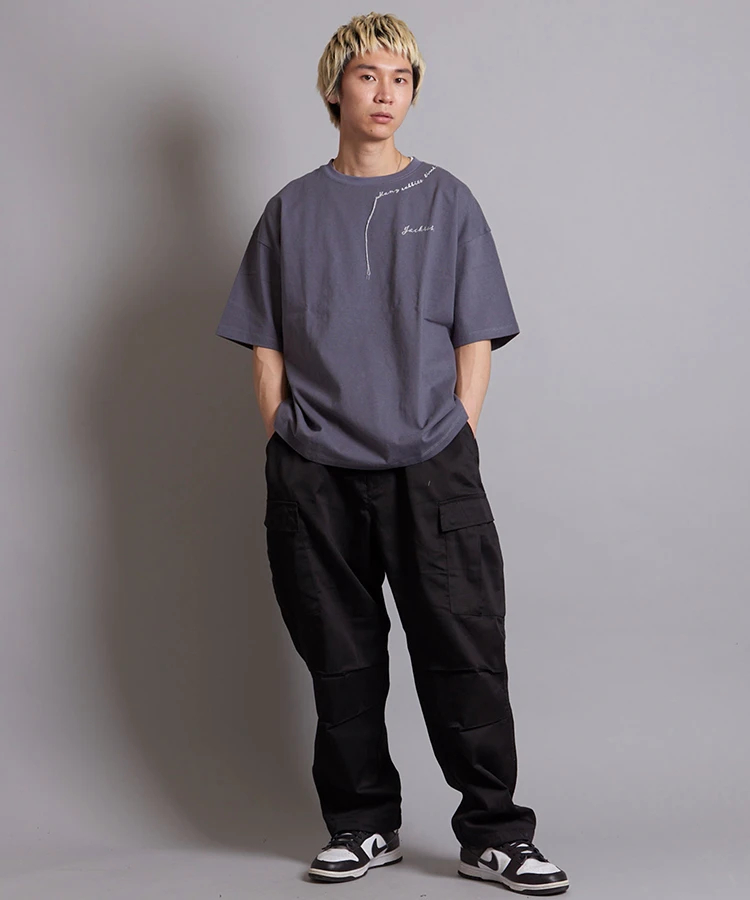 JACKROSE(ジャックローズ) |JE-LETTERING S/S TEE(MENS)