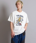 JACKROSE(ジャックローズ) |JE-TIGER&BUTTERFLY フロッキー半袖TEE(MENS)