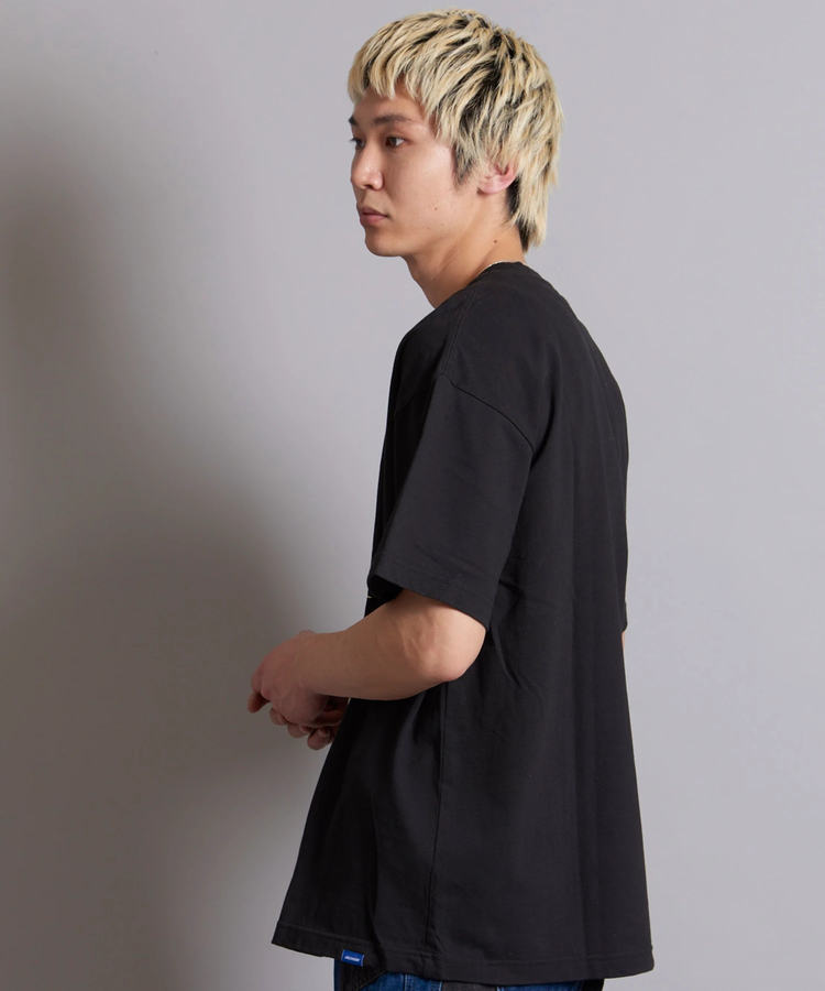 JACKROSE(ジャックローズ) |JE-TIGER&BUTTERFLY フロッキー半袖TEE(MENS)