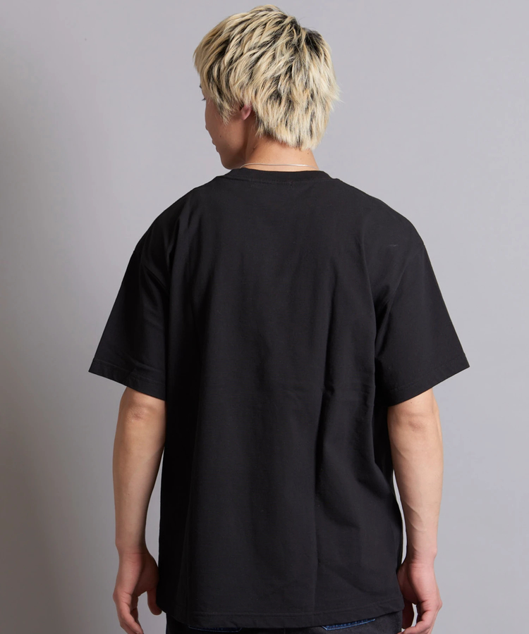 JACKROSE(ジャックローズ) |JE-TIGER&BUTTERFLY フロッキー半袖TEE(MENS)