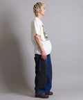 JACKROSE(ジャックローズ) |JE-TIGER&BUTTERFLY フロッキー半袖TEE(MENS)