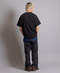JACKROSE(ジャックローズ) |JE-TIGER&BUTTERFLY フロッキー半袖TEE(MENS)