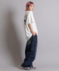 JACKROSE(ジャックローズ) |JE-TIGER&BUTTERFLY フロッキー半袖TEE(MENS)