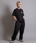 JACKROSE(ジャックローズ) |JE-TIGER&BUTTERFLY フロッキー半袖TEE(MENS)
