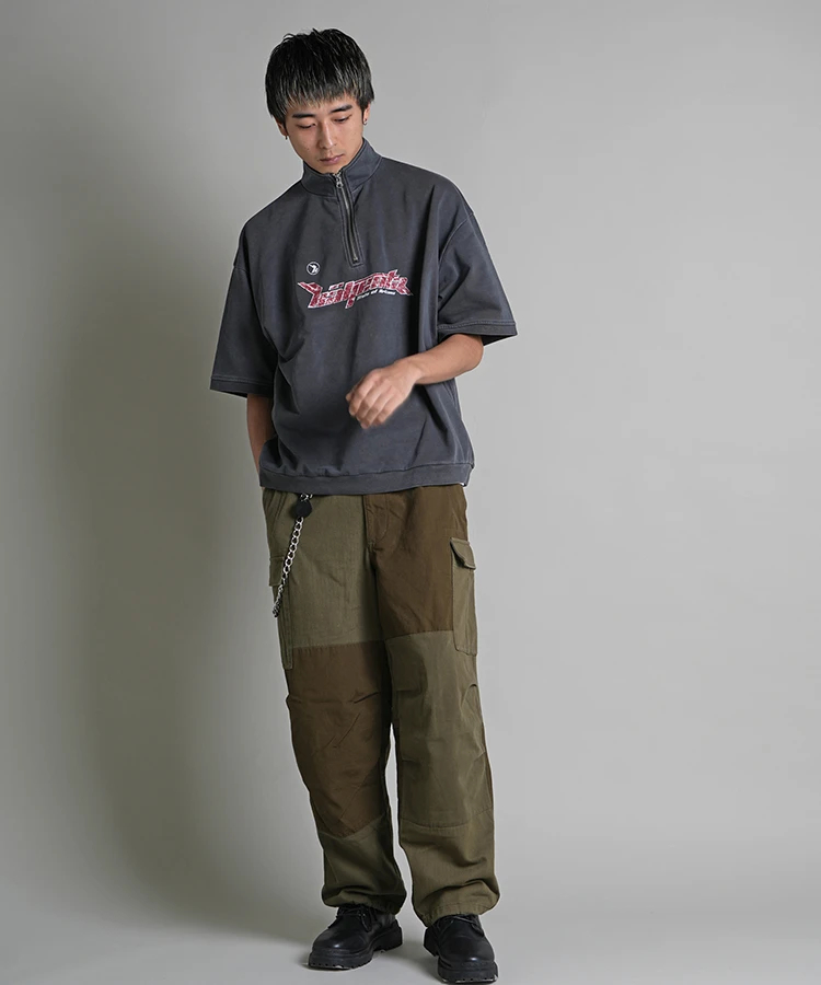 JE-LOGO S/S HALF ZIP(MENS)｜ファッション通販 SANKO BAZAAR