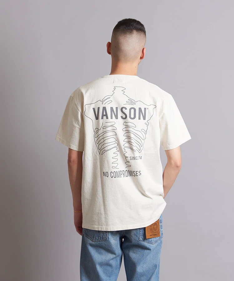 JACKROSE(ジャックローズ) |vanson/バンソン MADE IN USA-ヘビーオンス・ボーン-SSTEE(MENS)