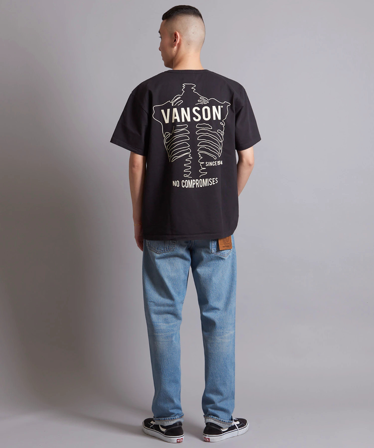 JACKROSE(ジャックローズ) |vanson/バンソン MADE IN USA-ヘビーオンス・ボーン-SSTEE(MENS)