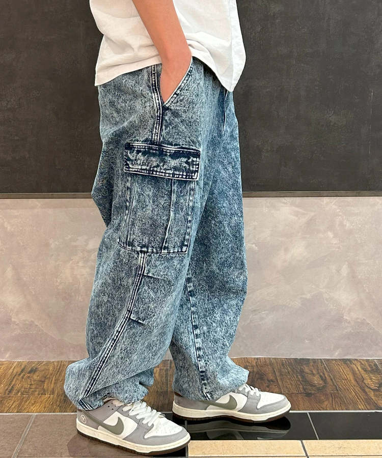 JACKROSE(ジャックローズ) |GA DENIM WIDE-CARGO PANTS(MENS)