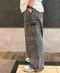 JACKROSE(ジャックローズ) |GA DENIM WIDE-CARGO PANTS(MENS)