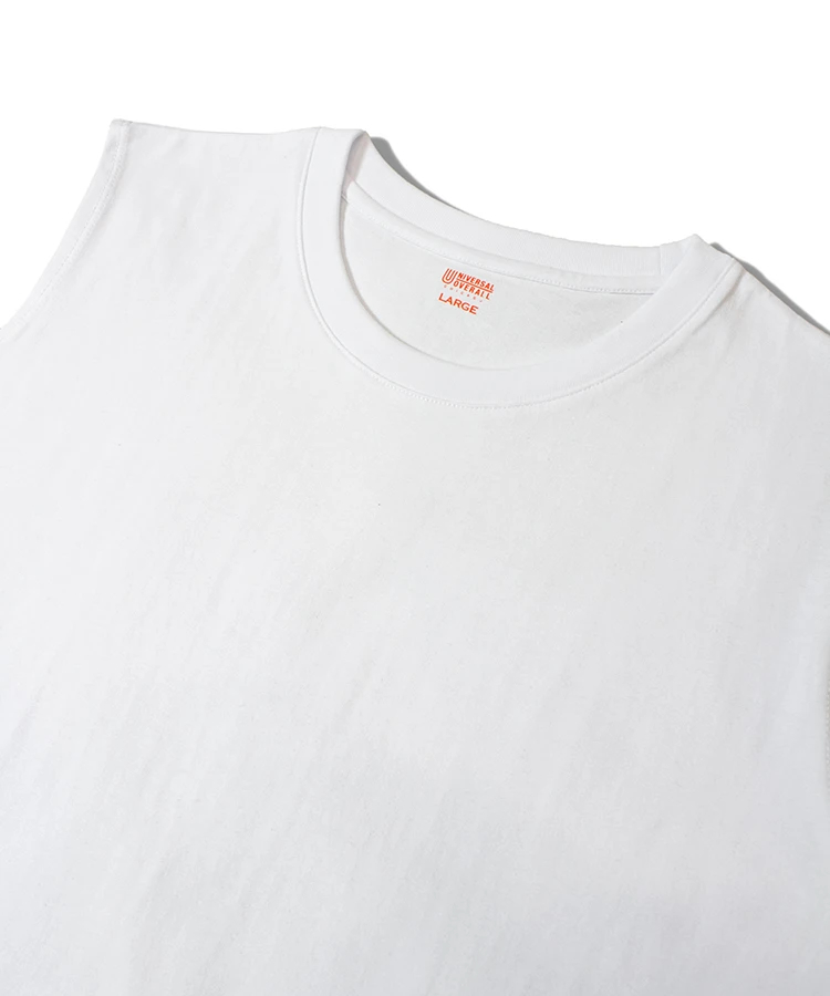 JACKROSE(ジャックローズ) |UNIVERSAL OVERALL/ユニバーサルオーバーオール 2P PACKS NO SLEEVE TEE(MENS)