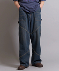 JACKROSE(ジャックローズ) |CPGN studio / コンパーニョ -Oblique incision Carpenter Pants(MENS)