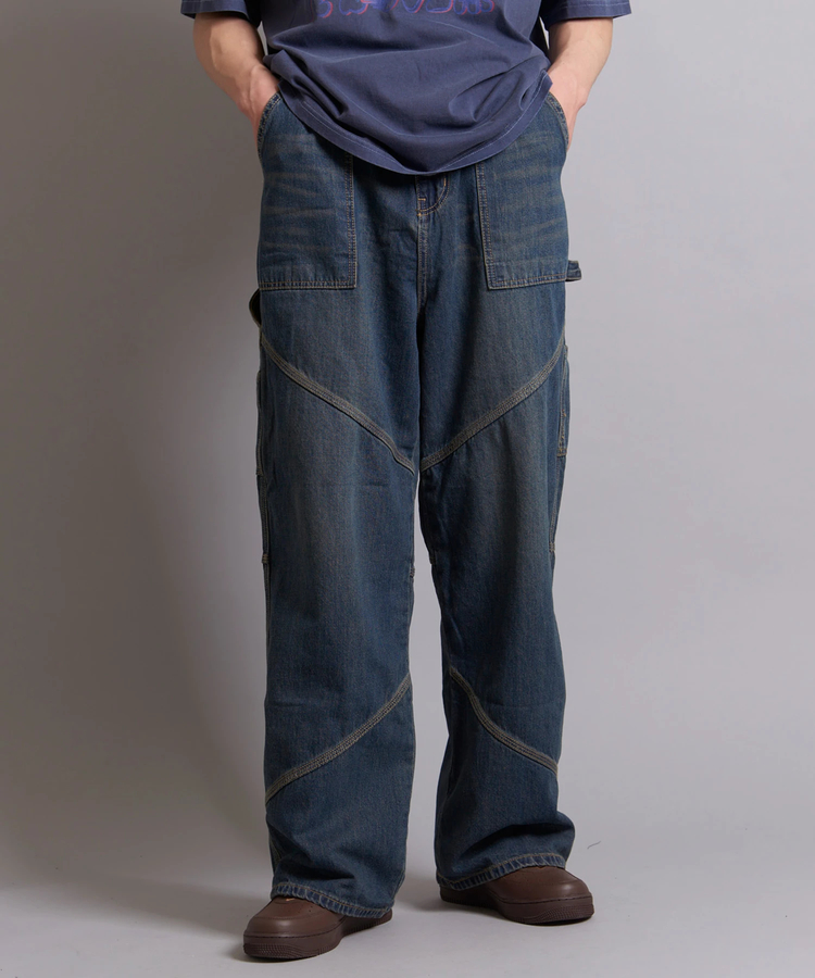 JACKROSE(ジャックローズ) |CPGN studio / コンパーニョ -Oblique incision Carpenter Pants(MENS)