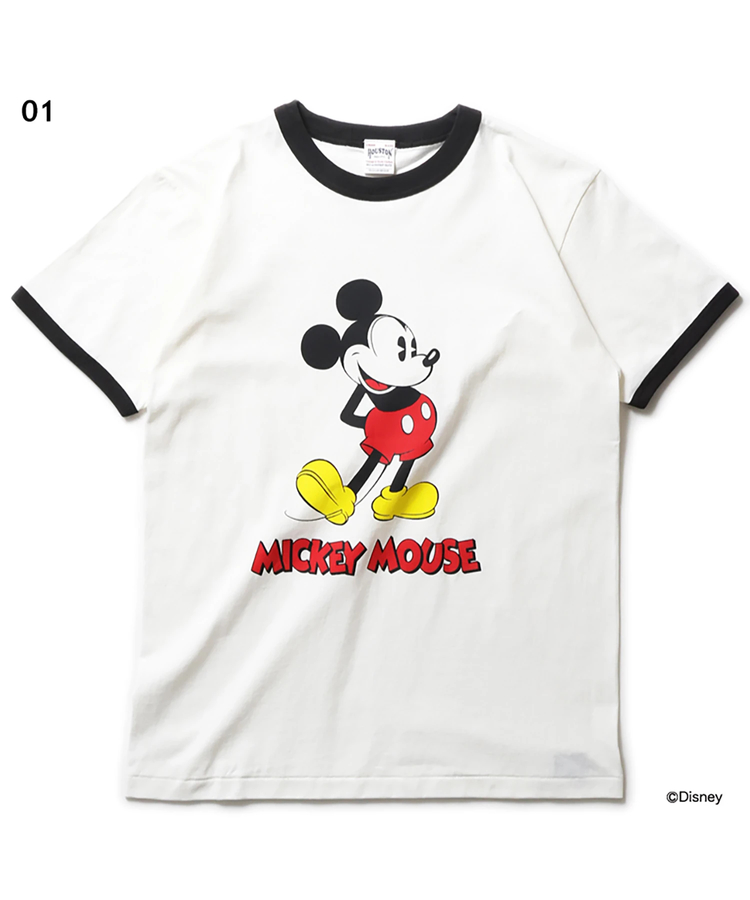 JACKROSE(ジャックローズ) |HOUSTON/ヒューストン MICKEY PRINT RINGER S/S TEE(MENS)