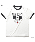 JACKROSE(ジャックローズ) |HOUSTON/ヒューストン MICKEY PRINT RINGER S/S TEE(MENS)
