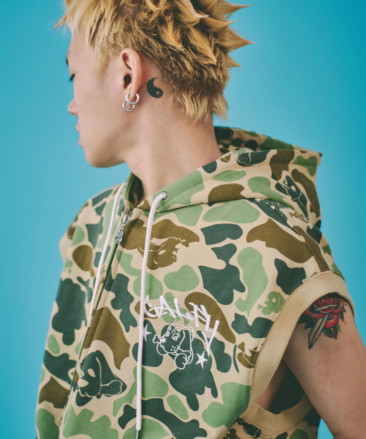 GALFY/ガルフィー カモノースリパーカー(MENS)｜ファッション