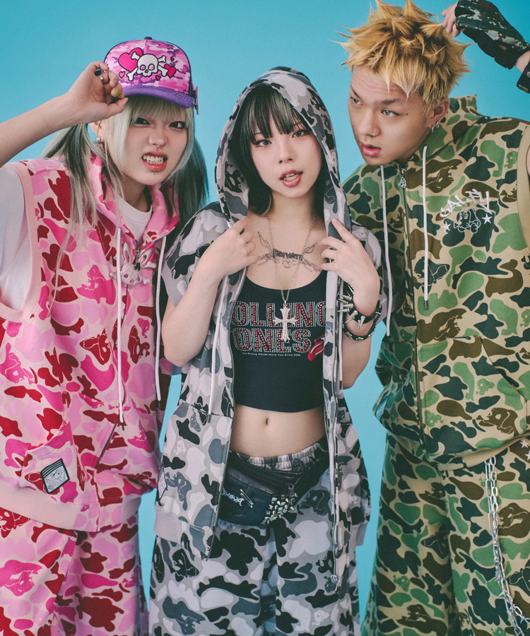 JACKROSE(ジャックローズ) |GALFY/ガルフィー カモノースリパーカー(MENS)