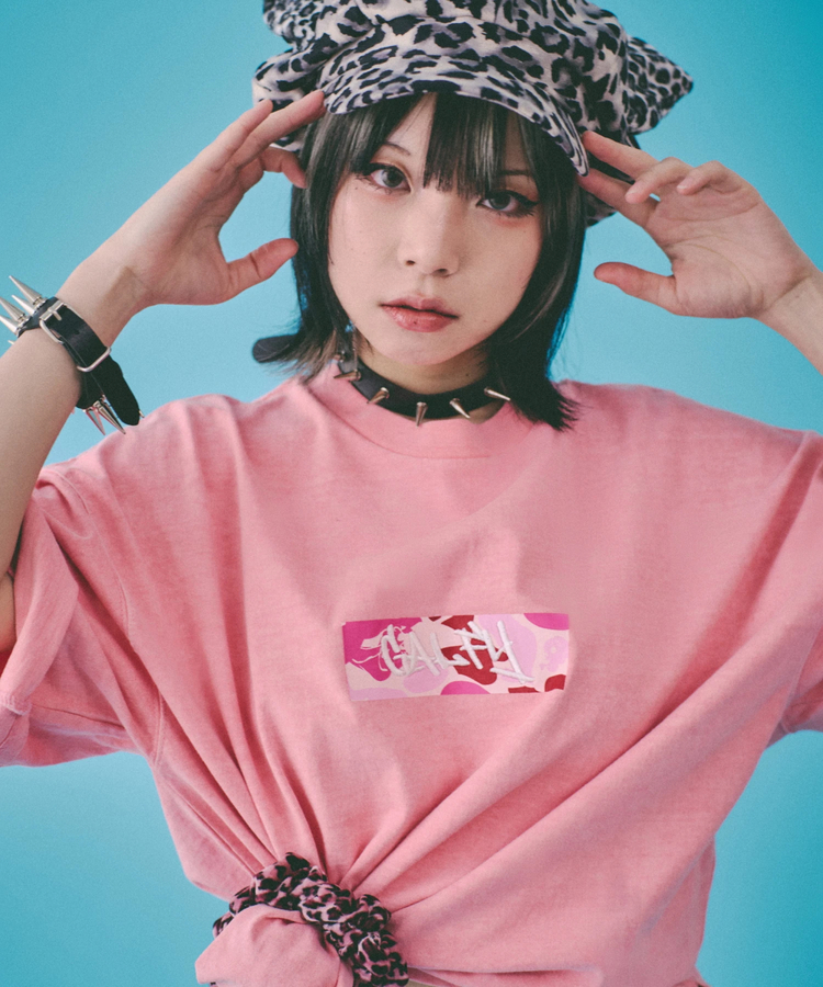 GALFY/ガルフィー カモボックスロゴ S/S Tee(MENS
