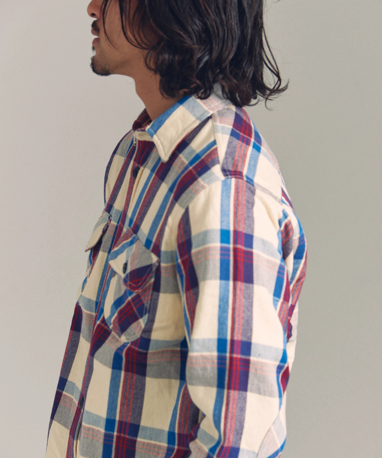 JE HEAVY FLANNEL CHECK WORK SHIRTS(MENS)｜ファッション通販
