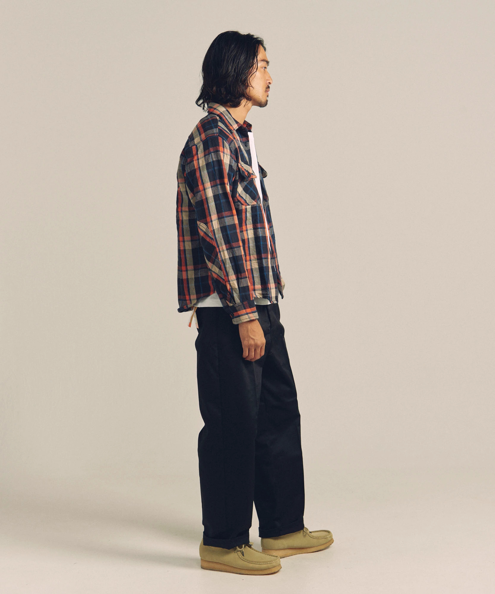 JE HEAVY FLANNEL CHECK WORK SHIRTS(MENS)｜ファッション通販