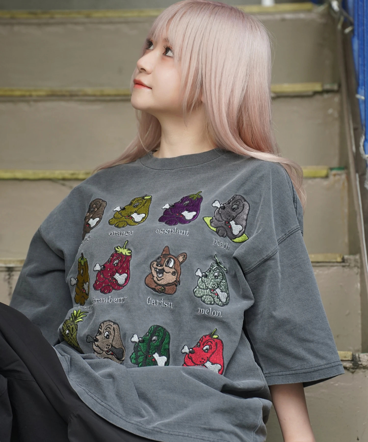JACKROSE(ジャックローズ) |【GALFY×GALLIS ADDICTION】11犬と1リス半袖Tee(MENS)