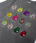 JACKROSE(ジャックローズ) |【GALFY×GALLIS ADDICTION】11犬と1リス半袖Tee(MENS)