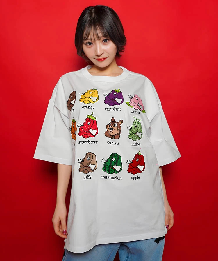 JACKROSE(ジャックローズ) |【GALFY×GALLIS ADDICTION】11犬と1リス半袖Tee(MENS)