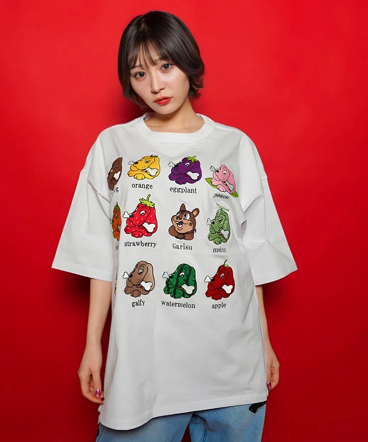 JACKROSE(ジャックローズ) |【GALFY×GALLIS ADDICTION】11犬と1リス半袖Tee(MENS)